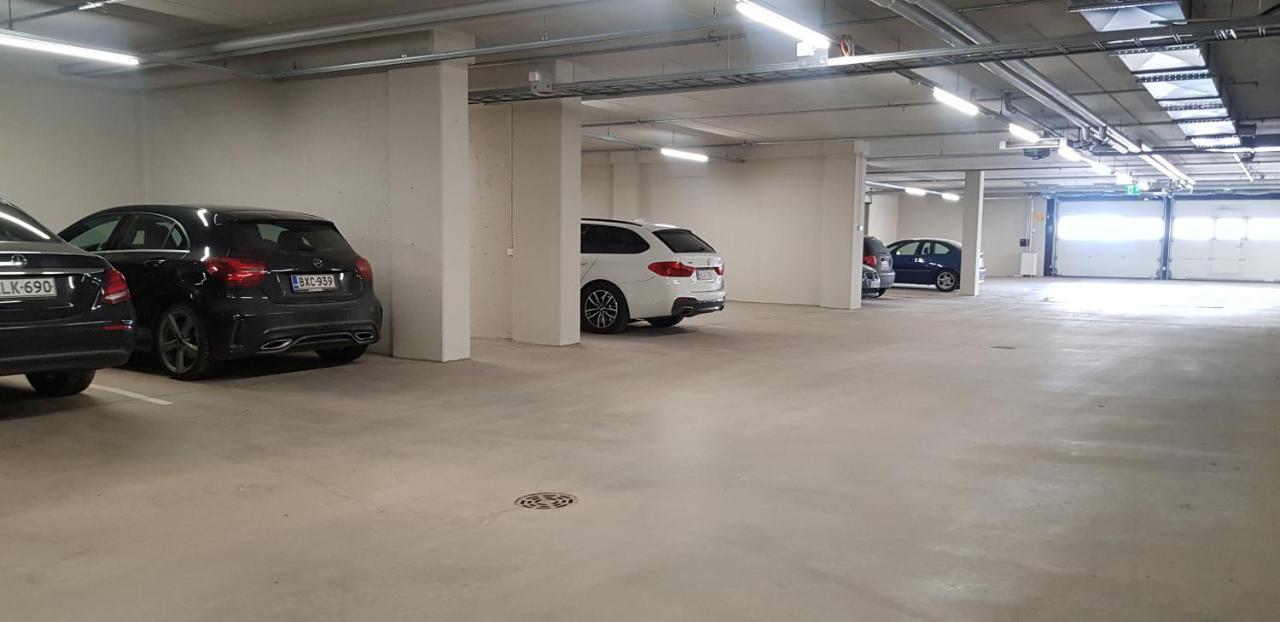 Keskustan Kaksio 45 M2 Autopaikalla, Rautatienkatu 19, 9 Krs Apartment Oulu Exterior photo